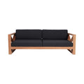 Andorra 83" Water Resistant Fabric Upholsetered Outdoor Patio Sofa