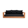Tobias 87" Water Resistant Fabric Upholstered Outdoor Patio Sofa
