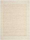 CK082 Ridge Ivory Farmhouse Wool Area Rug