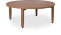 Lucinda Natural Aluminum Outdoor Patio Coffee Table