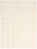 West End Ave Ivory Modern Polyester Area Rug