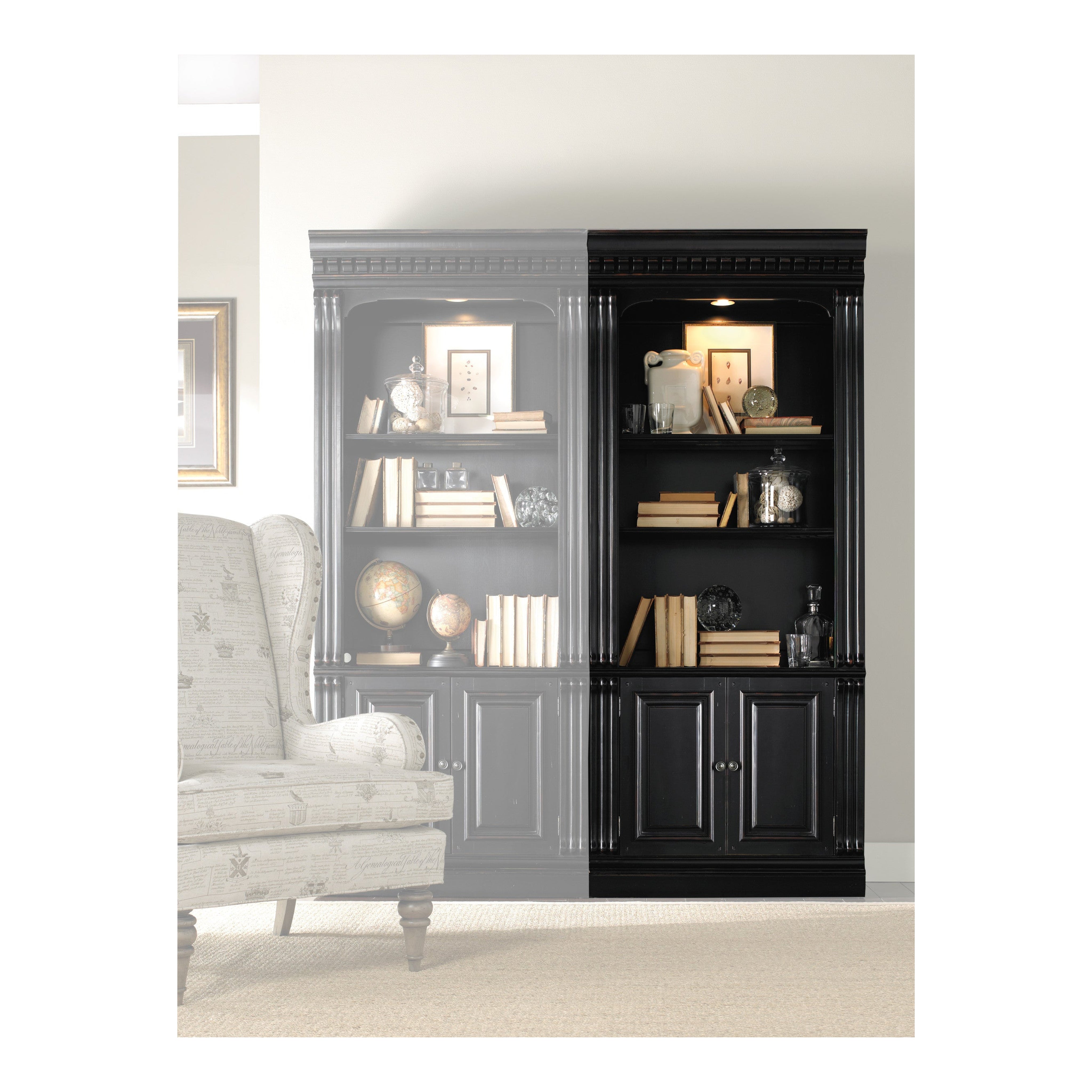 Telluride Bunching Bookcase (withdoors)