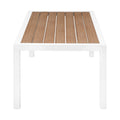Montreux Brown Aluminum Outdoor Patio Coffee Table