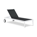 Montreux Adjustable Mesh Water Resistant Fabric Outdoor Patio Adjustable Sun Chaise Lounge