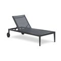 Montreux Adjustable Mesh Water Resistant Fabric Outdoor Patio Adjustable Sun Chaise Lounge