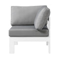 Montreux Water Resistant Fabric Upholstered Outdoor Patio Modular Corner Chair