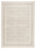 Grand Street Ivory Taupe Modern Polyester Area Rug