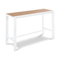 Montreux Brown Rectangle Aluminum Outdoor Patio Bar Table