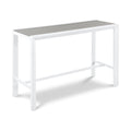 Montreux Grey Rectangle Aluminum Outdoor Patio Bar Table