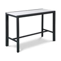 Montreux White Rectangle Aluminum Outdoor Patio Bar Table