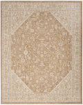 Retreat Mocha Vintage Polyester Area Rug