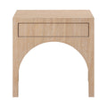Averill 26" Oak Oak Veneer Nightstand