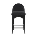 Vienne Boucle Fabric Upholstered Counter Stool