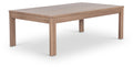 Micaela Natural Acacia Wood Outdoor Patio Coffee Table