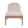 Micaela Water Resistant Fabric Upholstered Outdoor Patio Lounge Chair