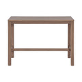Micaela Natural Acacia Wood Outdoor Patio Rectangle Bar Table