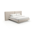 Overlap Bed in Ivory