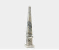 Alabaster Obelisk - Gray (Med)