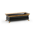 French Tole Planter - Black