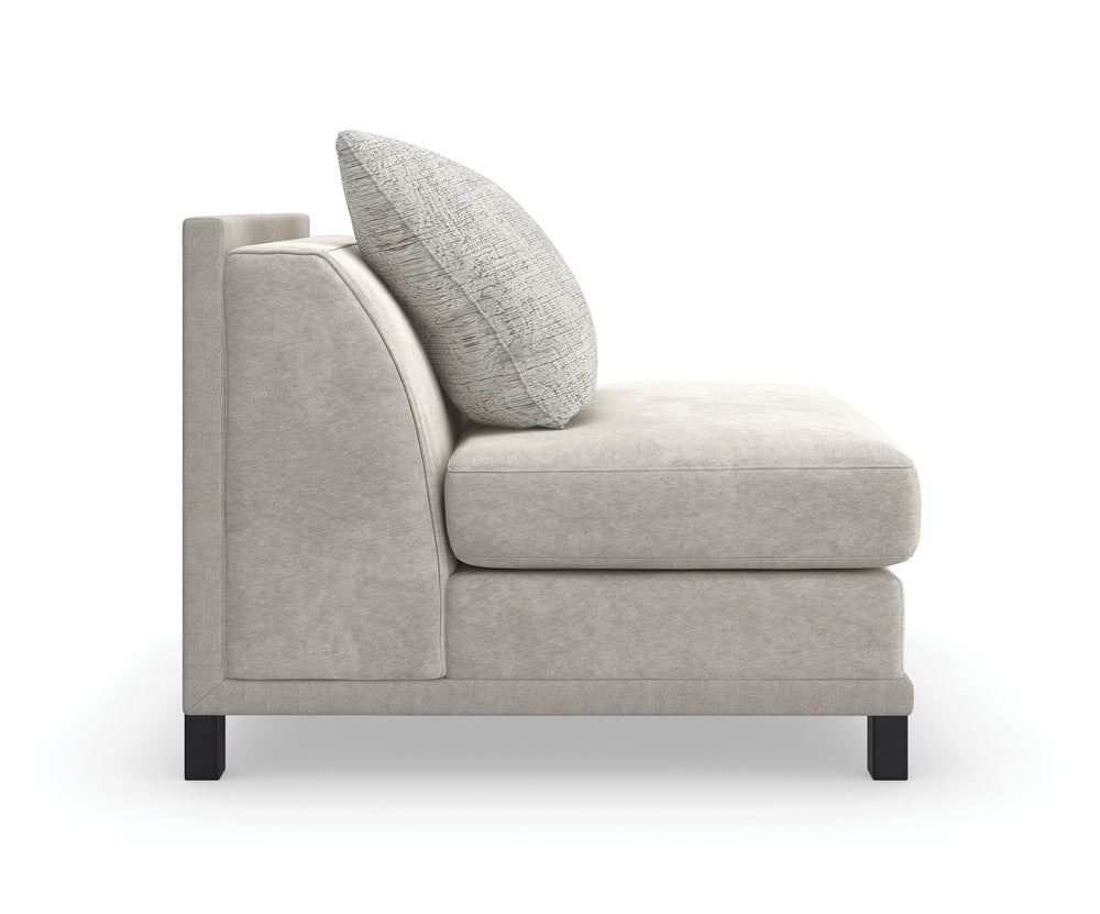 Tuxedo Armless Chair - 2966-74CC-P Performance