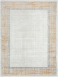 Dekor Grey Modern Polypropylene Area Rug