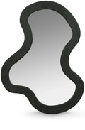 Nerissa Black Acacia Wood Frame Mirror - 38M