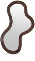 Nerissa Brown Acacia Wood Frame Mirror - 48M