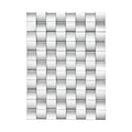 Zaneta Silver Geometric Design Mirror