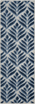 Aloha Blue Outdoor Polypropylene Area Rug