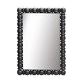 Auvergne Black Acacia Wood Frame Mirror - 36M