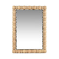Auvergne Bleached Acacia Wood Frame Mirror - 36M