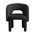 Etta Boucle Fabric Upholstered Dining / Accent Chair