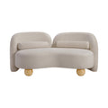Donovan 64" Chenille Fabric Upholstered Loveseat
