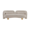 Donovan 89" Chenille Fabric Upholstered Sofa
