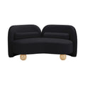 Donovan 64" Velvet Upholstered Loveseat