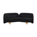 Donovan 89" Velvet Upholstered Sofa