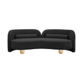 Donovan 89" Boucle Fabric Upholstered Sofa