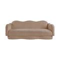 Briony 82" Teddy Fabric Upholstered Sofa