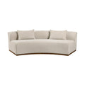 Baden 104" Chenille Fabric Upholstered Sofa