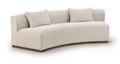 Baden 104" Chenille Fabric Upholstered Sofa