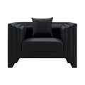 Evianna Vegan Leather Upholstered Chair