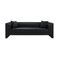 Evianna 88.5" Vegan Leather Upholstered Sofa
