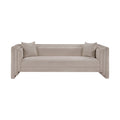 Evianna 88.5" Chenille Fabric Upholstered Sofa