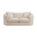 Orsola 66.5" Chenille Fabric Upholstered Loveseat