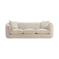 Orsola 92.5" Chenille Fabric Upholstered Sofa