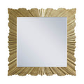 Geraldine Gold Gold Leaf Frame Mirror