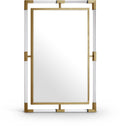 Frieda Gold Acrylic And Metal Frame Mirror