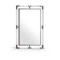 Frieda Chrome Acrylic And Metal Frame Mirror