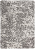 Dreamy Shag Charcoal Grey Shag Polyester Area Rug