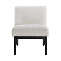 Colinette Cream Boucle Fabric Upholstered Accent Chair